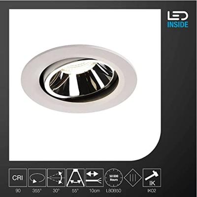 SLV 1003693 NUMINOS MOVE L LED-inbouwlamp LED vast ingebouwd 25.41 W Wit SLV 1003693 NUMINOS MOVE L LED-inbouwlamp LED vast ingebouwd 25.41 W Wit