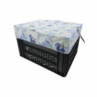 Fietskrat Fietsmand Hoes Medium Dutch 7 - thumbnail