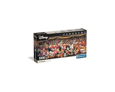 CLEMENTONI - Compact 1000 stukjes Panorama - Disney Orchestra