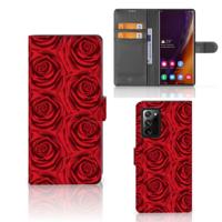 Samsung Galaxy Note20 Ultra Hoesje Red Roses - thumbnail