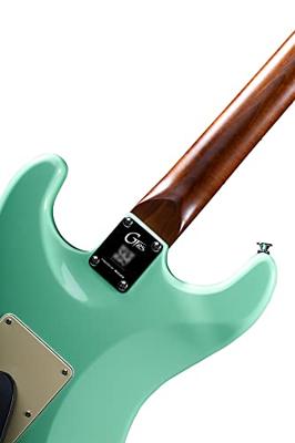 Mooer GTRS Guitars Standard 801 Surf Green Intelligent Guitar met gigbag
