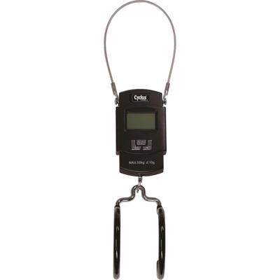 Cycplus hangweegschaal 0.02kg 50kg z/batterijen cyclus 720608