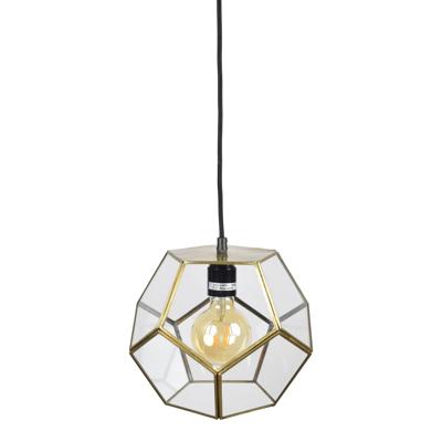 Urban Interiors Antieke glas hanglampGeo 1 - AI-PL-452