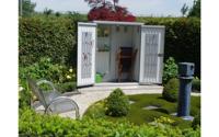 Biohort metalen tuinkast 230 donkergrijs 228x83x182,5 cm - thumbnail