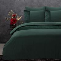 Sleeptime Velvet Band Groen 200 x 220 cm - thumbnail