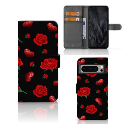 Google Pixel 8 Pro Leuk Hoesje Valentine | Portemonnee hoesje Google Pixel 8 Pro Leuk Hoesje Valentine | Portemonnee hoesje