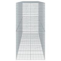 Schanskorf 450x100x200 cm gegalvaniseerd ijzer zilverkleurig - thumbnail