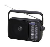 Panasonic RF-2400DEG Transistorradio VHF (FM) FM Zwart - thumbnail