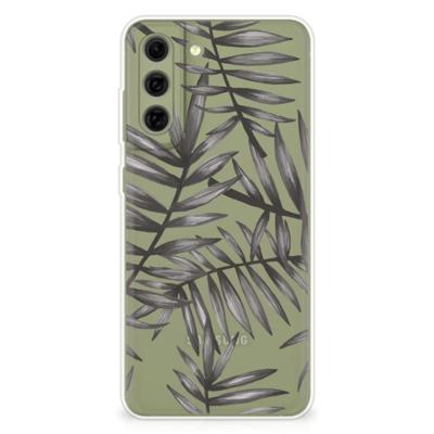 Samsung Galaxy S21FE | TPU Case | Leaves Grey