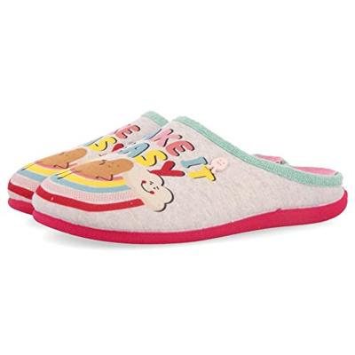 Hot Potatoes Zomer Pantoffels Sulphur 65664 Grijs-32 maat 32