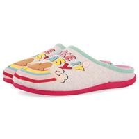 Hot Potatoes Zomer Pantoffels Sulphur 65664 Grijs-32 maat 32 - thumbnail