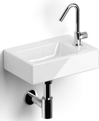Fonteinset Clou InBe Rechthoek 36x24.5x9cm Keramiek Glans Wit Toiletkraan Sifon Plug Fonteinset Clou InBe Rechthoek 36x24.5x9cm Keramiek Glans Wit Toiletkraan Sifon Plug
