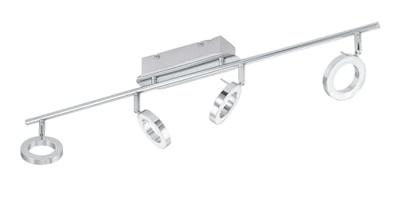 Eglo PlafondlampNaudella 4-lichts chroom - 31362