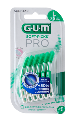 Gum Soft Picks Pro Large 30 Stuks