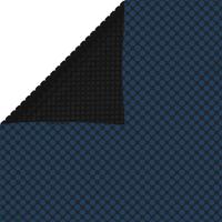 VidaXL Zwembadfolie solar drijvend 300x200 cm pe zwart en blauw - thumbnail