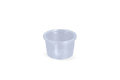 Rond bakje 30cc Ø46mm Transparant