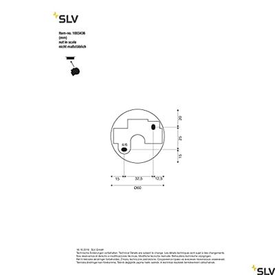 SLV HELIA AMBIENT 35 1003436 LED-hanglamp LED vast ingebouwd 7.5 W Zwart SLV HELIA AMBIENT 35 1003436 LED-hanglamp LED vast ingebouwd 7.5 W Zwart
