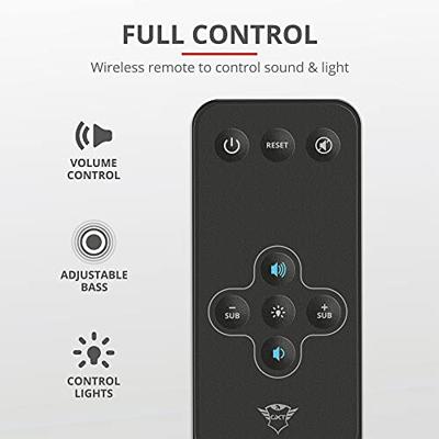 Trust GXT 629 Tytan RGB Illuminated 2.1 Speaker Set pc-luidspreker