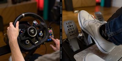 Universeel stuurwiel en pedaalsysteem - TURTLE BEACH - TBS-0726-05 - VelocityOne Race - XB en PC - Zwart - thumbnail