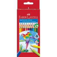 Faber Castell FC-116544 Kleurpotlood Driekant Kartonnen Etui à 24 Stuks - thumbnail