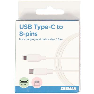 Micro-USB-oplaadkabel - Wit