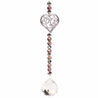 Feng Shui Decoratie Hartje en Kristallen Bal - thumbnail