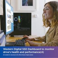 Western Digital wds250g3b0e sn580 wd blue ssd, 250 gb, m.2 nvme, pcie gen 4x4, 4000 mb/s - thumbnail