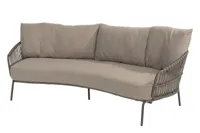 Loungebank Capalbio Terre 3 zits Kussens 4SO Organisch Bank Buiten Tuin 4 Seasons Outdoor - thumbnail