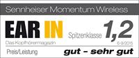 Sennheiser MOMENTUM On-Ear Wireless Kopfhörer schwarz - thumbnail