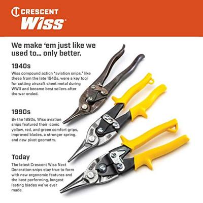 Crescent Wiss Metaalschaar links knippend 248mm - M1R - thumbnail
