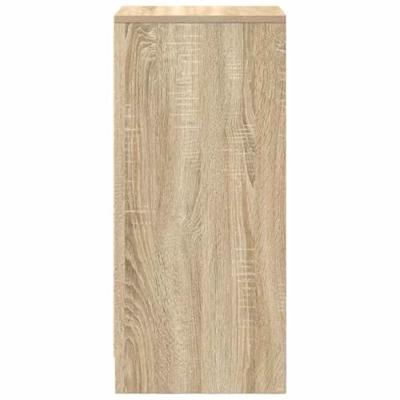 Dressoir 29,5x34x76 cm bewerkt hout sonoma eikenkleurig