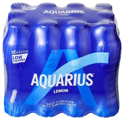 Aquarius Lemon (12 x 500 ml)