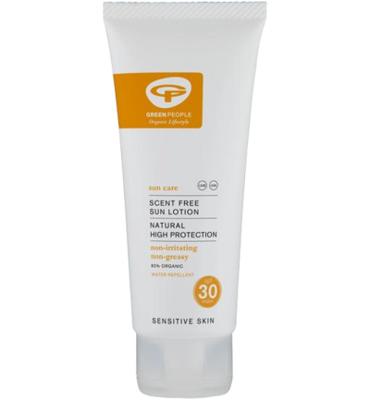 SPF 30 - Green People Zonnebrand parfumvrij - 100 ml SPF 30 - Green People Zonnebrand parfumvrij - 100 ml