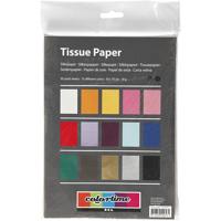 Creativ Company Tissuepapier gekleurd, 30st. - thumbnail