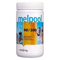 Zwembad chloor - Melpool grote chloortabletten 200 grams 1 kg - thumbnail