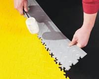 Cycplus Pvc afsluitdrempel voor vloertegel geel cyclus 740022 - thumbnail