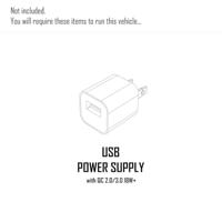 Arrma Granite Grom 4x4 Mega 1/18 electro monster truck RTR - Blauw - thumbnail