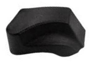 Axa Slotknop block xxl - zwart