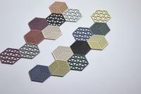 Zone - Hexagon - Onderzetter Warm Grey - thumbnail