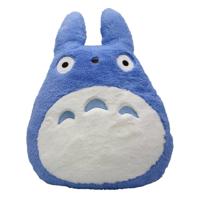 My Neighbor Totoro Nakayoshi Cushion Blue Totoro - thumbnail