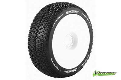 Louise B-MAGLEV Soft banden op witte disc velgen voor 1/8 buggy
