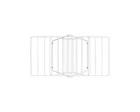 Brabantia hangon droogrek 15 meter white - thumbnail