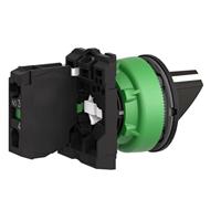 Schneider Electric XB5FJ21 XB5FJ21 Keuzeschakelaar Knevel Zwart 1 stuk(s) - thumbnail