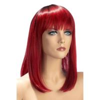 Erotische Accessoire World Wigs Elvira Rood Pruik - thumbnail