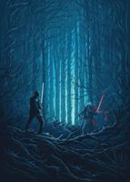 Komar Into Adventure Fotobehang Star Wars - Wood Fight - IADX4-003 - thumbnail