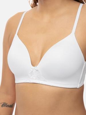 Voorgevormde BH zonder beugel - Soft Bh - Comfortabele T-shirt bh met dunne bandjes