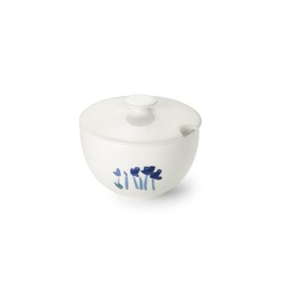 DIBBERN - Impression Blue Flower Classic - Suikerpot MD 0,25L Rond DIBBERN - Impression Blue Flower Classic - Suikerpot MD 0,25L Rond