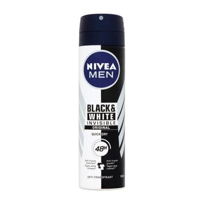 Nivea Men Black & White Invisible Original Deodorant Spray