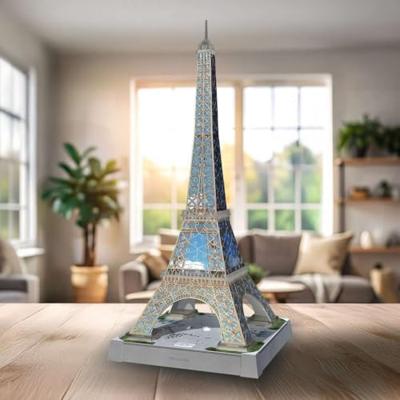Ravensburger Iconics 3D puzzel Eiffeltoren met licht - 216 stukjes
