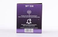 Techno Line WT538 WT 538 Projectieklok Zendergestuurd Zilver - thumbnail